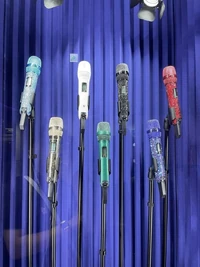 From left to right: RM, Jimin, Jin, V, SUGA, Jung Kook and j-hope (2021)