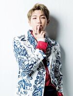 RM promoting The Best of BTS -Japan Edition- #2 (January 2017)