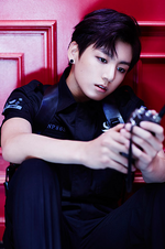 Jungkook promoting "Dope" #3 (June 2015)