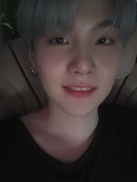 Suga on Weverse: "하핫" [2021.07.04]