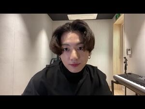 Jung Kook updates about "Life Goes On" music video