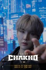 Suga promoting 7FATES: CHAKHO #3 (January 2022)