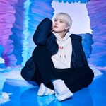 Suga promoting 2021 FILA Winter Collection #4 (October 2021)