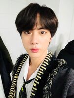 Jin on Twitter: "석지니" [2018.12.25] #1