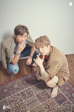 RM and Suga for Run BTS! Photo Exhibition (April 2021)