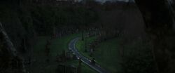 Batman and Selina leave Graveyard