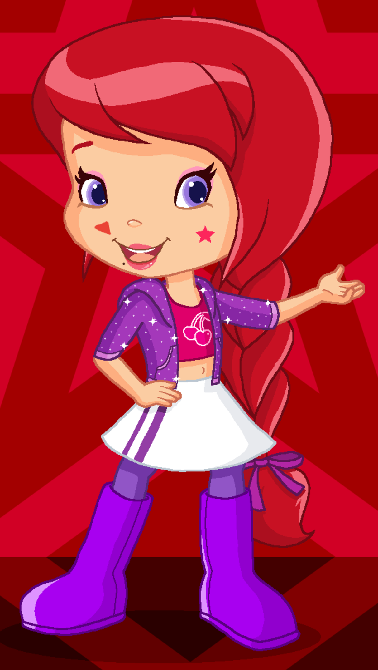 Popstar Cherry Jam The Berry Bitty World of Strawberry Shortcake Wiki