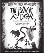 The original poster for The Black Rider (1989)