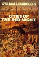 The original cover of Cities of the Red Night (1981)