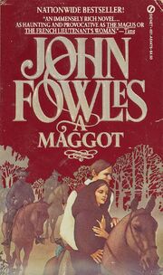 A Maggot paperback cover