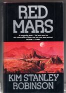 The original cover art of Red Mars (1992)