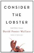 The cover of the first edition of Consider the Lobster