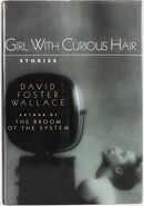 The cover of the first edition of Girl with Curious Hair