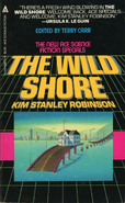 The original cover of The Wild Shore (1984)