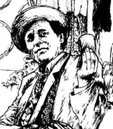 Image of the Seventh Doctor from Kate Orman's short story The Useless Pile