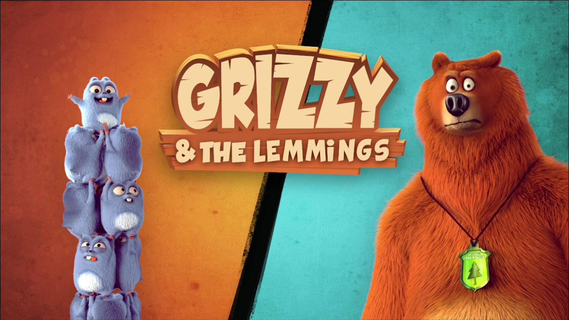 Grizzy e os Lemmings (Séries): Cartoon Bear S02 E40