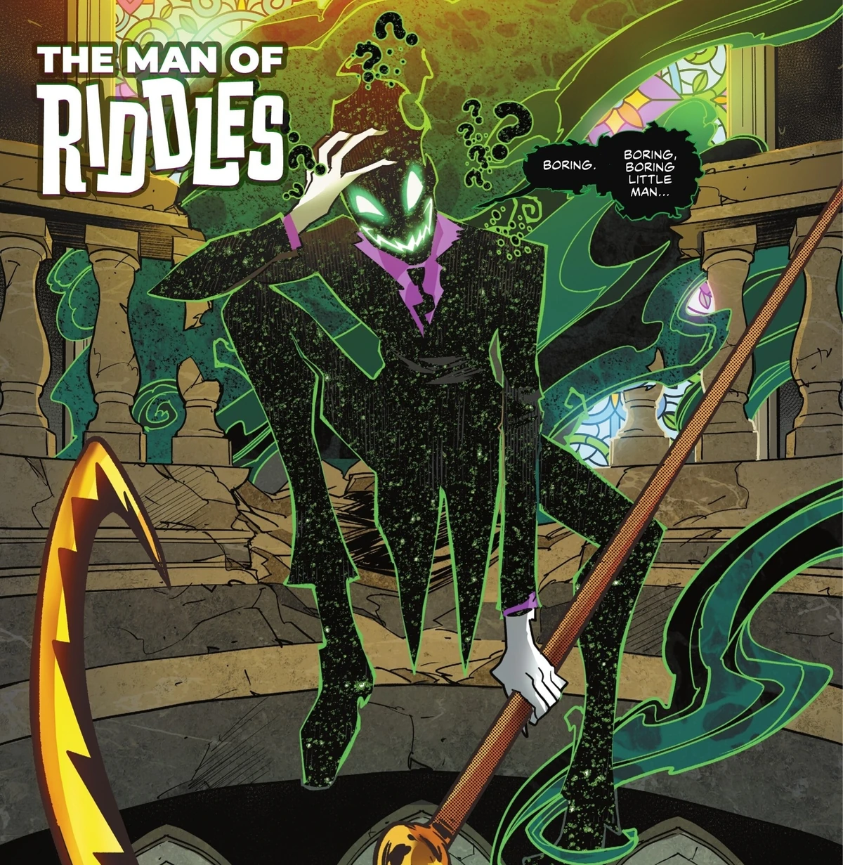 The Man of Riddles (DCU:UC) | The Brain Strummers Wiki | Fandom