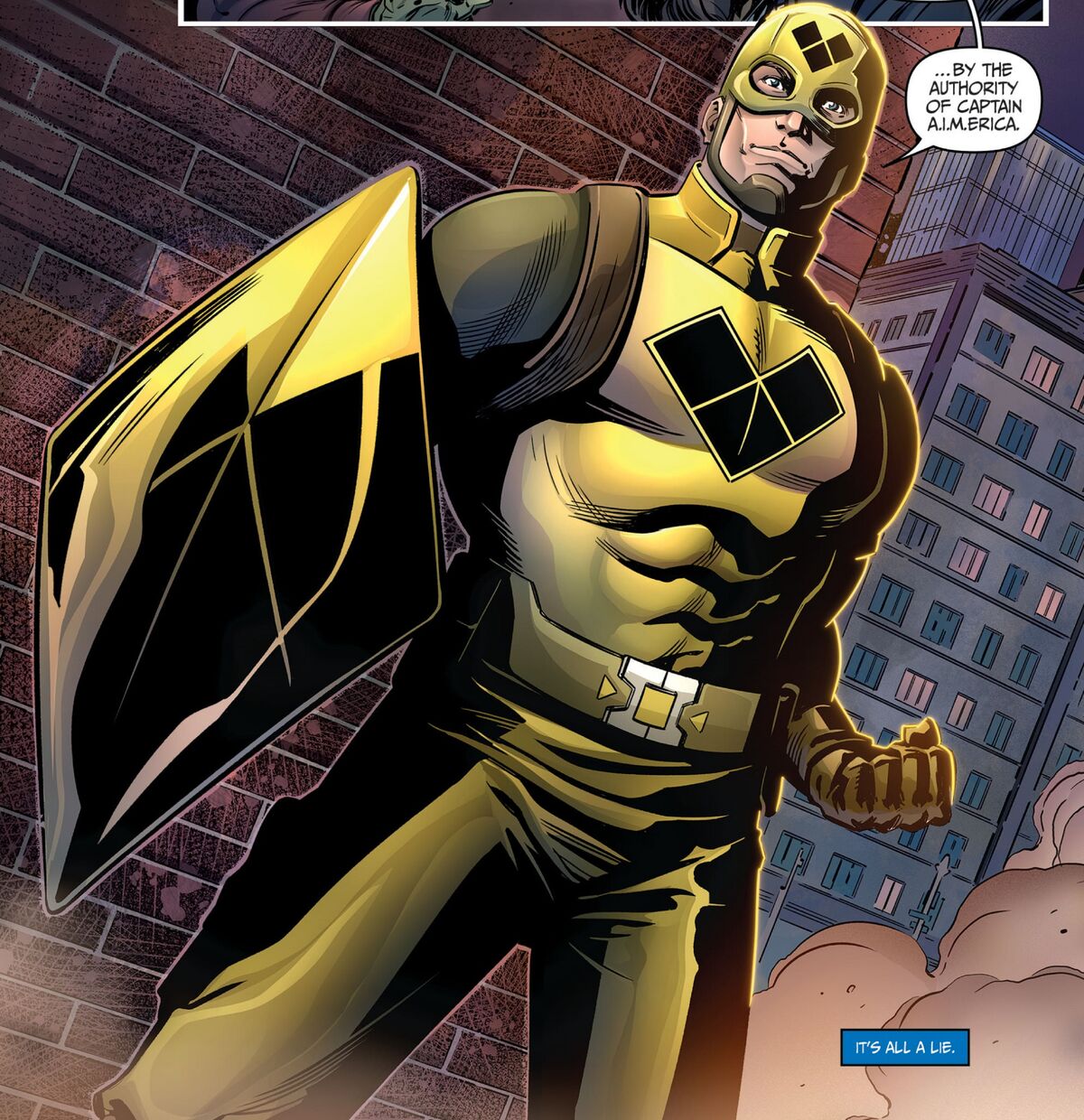 Captain A.I.M.erica/Steven Rogers (MA) | The Brain Strummers