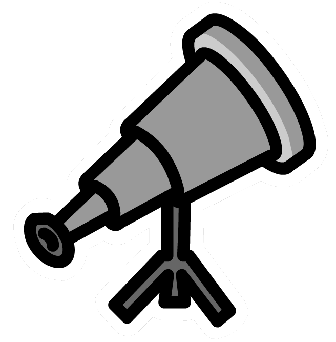 Telescope Pin The Club Penguin Picture Wiki Fandom