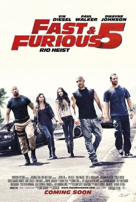 Fast five poster