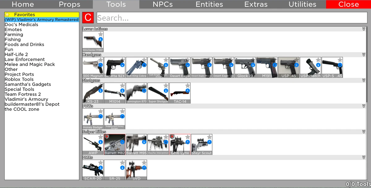 (Spawnmenu) Tools The Cool Zone Wiki Fandom