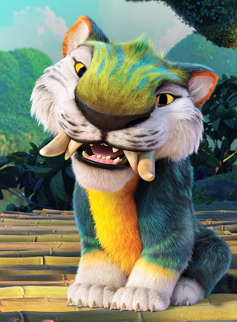 the croods stuffed animals tiger