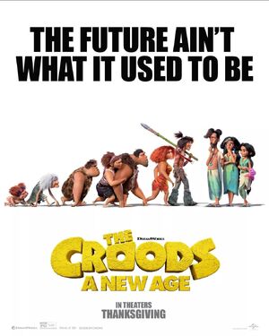 The Croods A New Age Poster