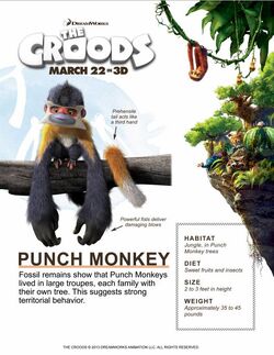 Punch Monkey The Croods Wiki Fandom