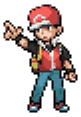 ZaZa's 🇨🇱 (COMMS CLOSED) on X: Pokémon Sprite - Rojo/Red