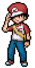 ZaZa's 🇨🇱 (COMMS CLOSED) on X: Pokémon Sprite - Rojo/Red