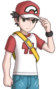 Red as he appears in Sun and Moon