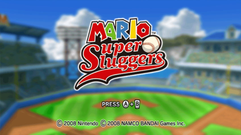 Mario Super Sluggers Wii