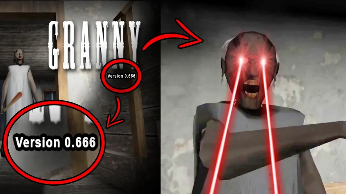 The First Version Of Granny Horror Game At 300 Am Granny Mobile Horror Game Version 1 9352