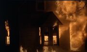 Baterman house on fire