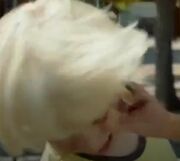 Dink face scratched
