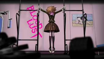 Danganronpa 1 CG - Chihiro Fujisaki body discovery