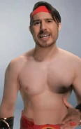 Shirtless James