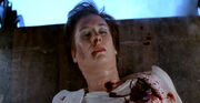Debbie shot in windpipe