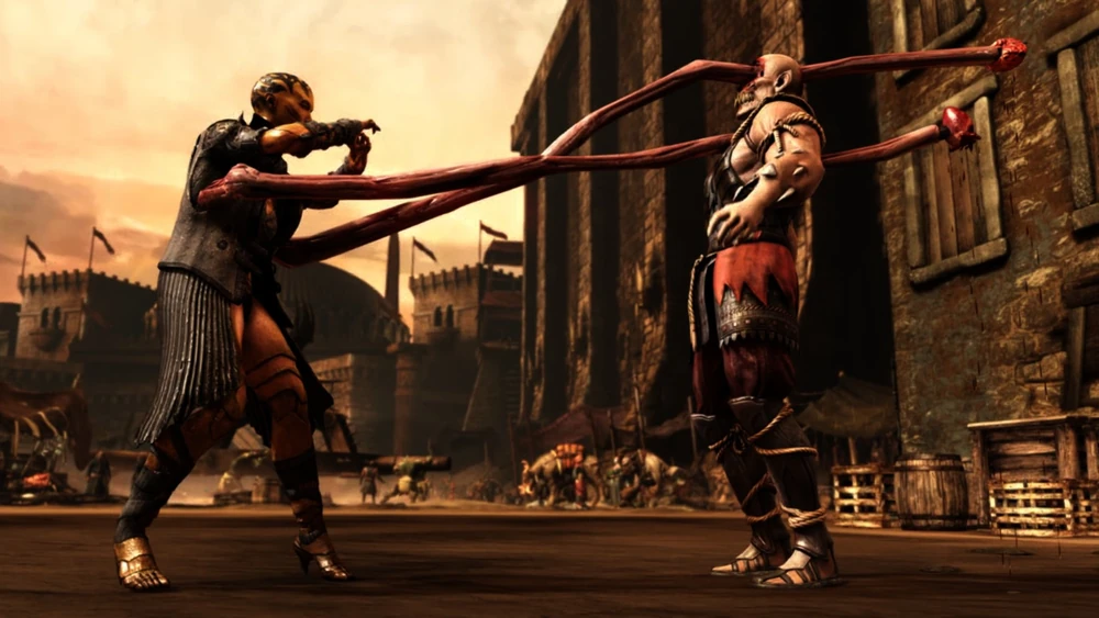 Mortal Kombat X :Baraka's death 