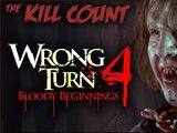 Wrong Turn 4: Bloody Beginnings (2011) KILL COUNT