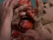 Belial Bradley tearing at Brian's face