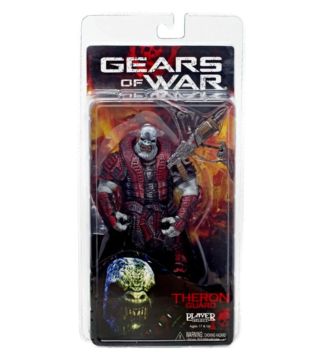 Figurine NECA Gears Of War 2 Series 3 Cyclope Locust Faux-Bourdon, Bnib