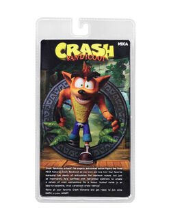 Crash Bandicoot Sane Trilogy Action Figure Modèle Jouet, NECA Game