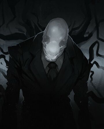 Slender Man Blue Version by TheAWPMaster