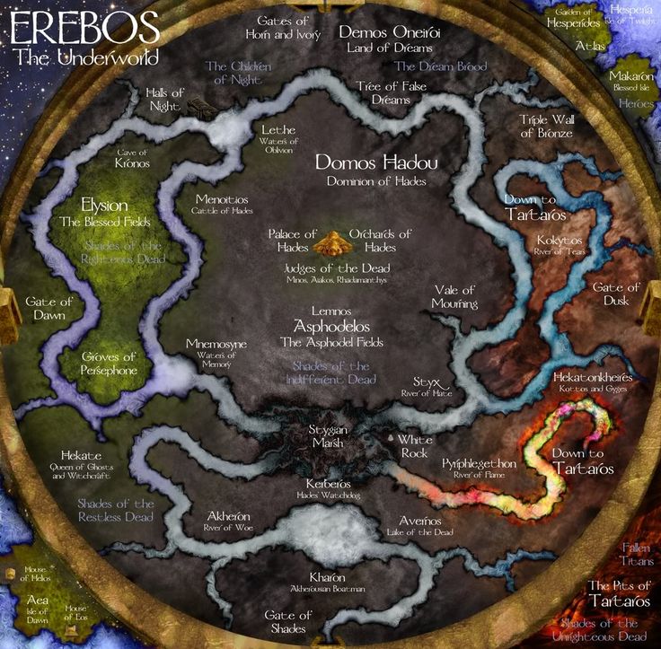 underworld hades map