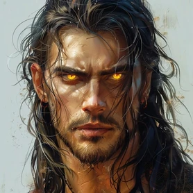 Werewolf in human form