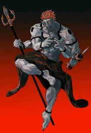 Theokoles during preparation