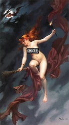 Witch during the Sabbath