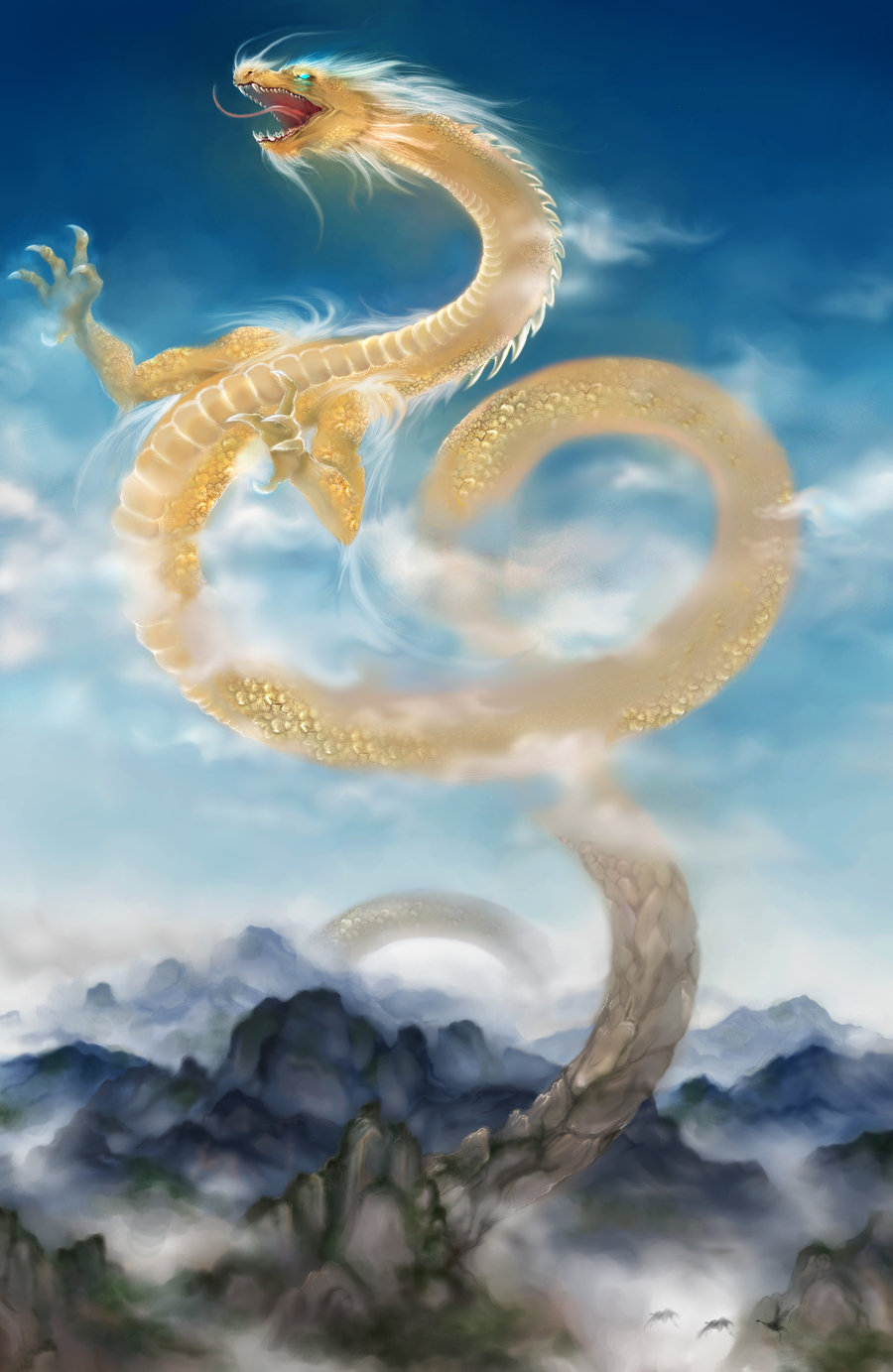 heavenly chinese dragon