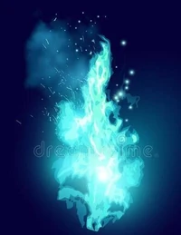 Tmystical-blue-fire-flames-vector-magic-flame-illustration-154699929